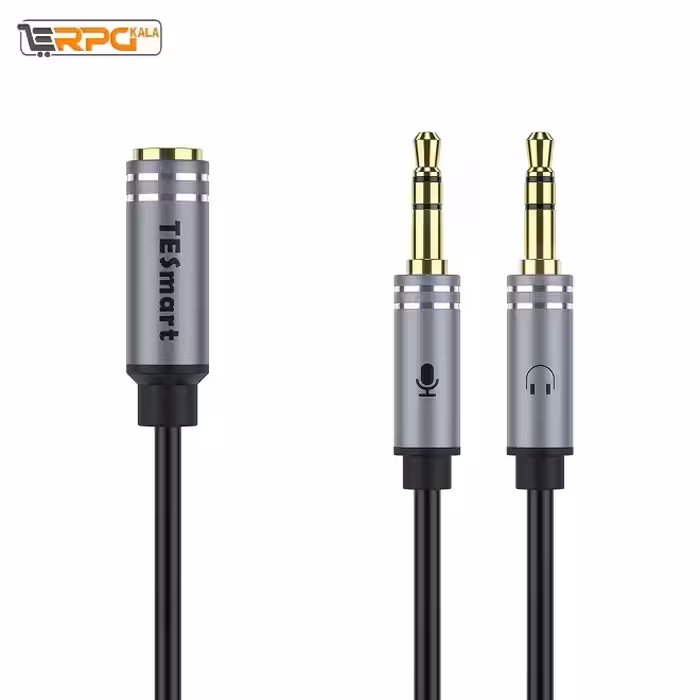 کابل صوتی تقسیم کننده هدفون Y شکل برند TESmart
