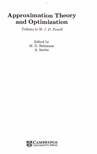 خرید و دانلود نسخه کامل کتاب Approximation theory and optimization: tributes to M.J.D. Powell