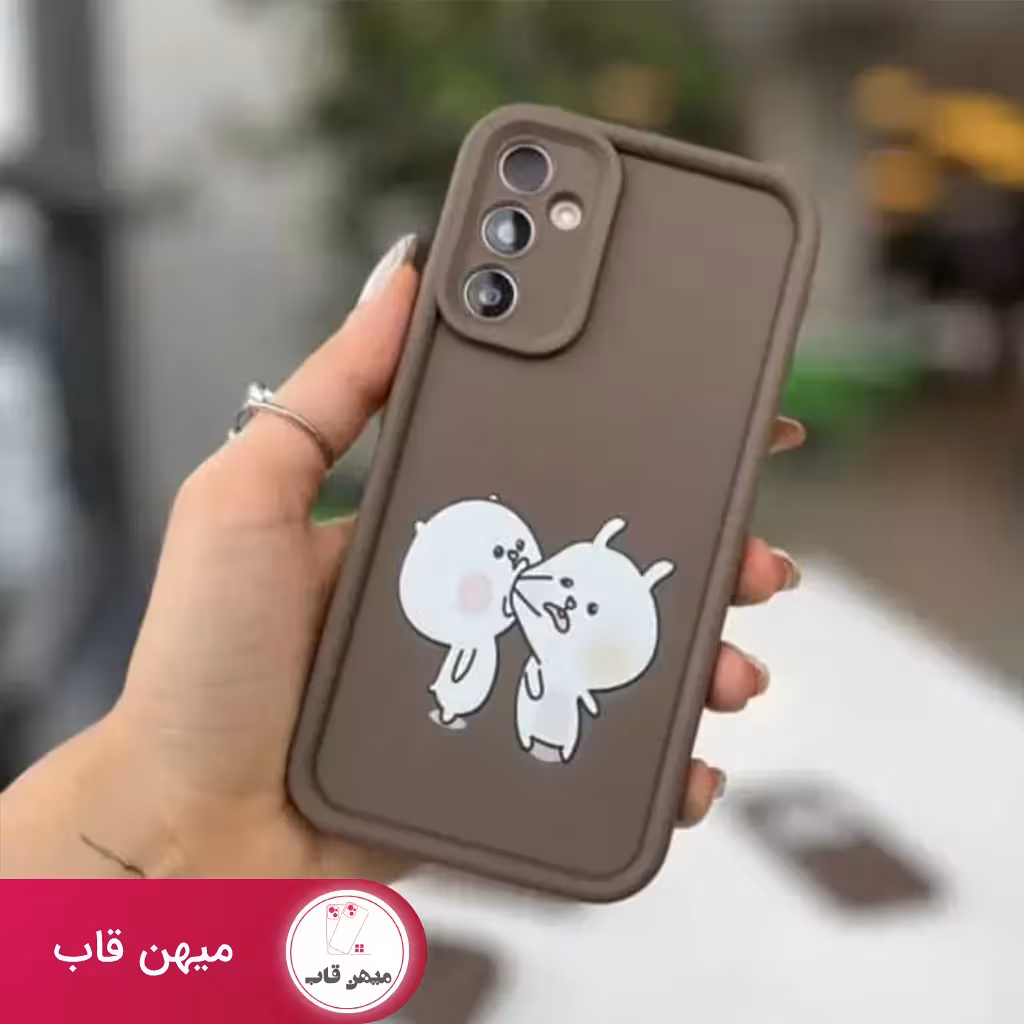 قاب گوشی سولید طرح دار - کد (38670)