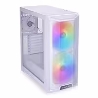 کیس گیمینگ لیان لی سفید مدل Lian Li Lancool 215 mesh