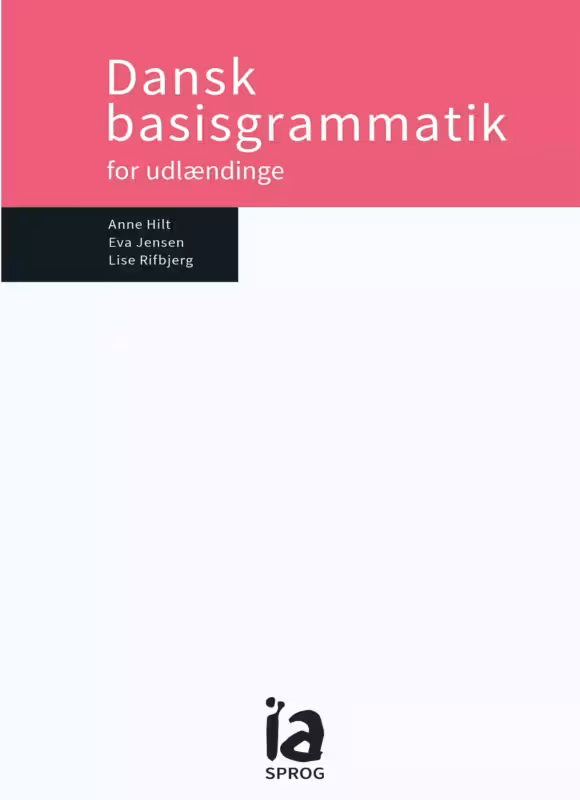 دنسک بیسیس گراماتیک | کتاب دانمارکی Dansk basisgrammatik