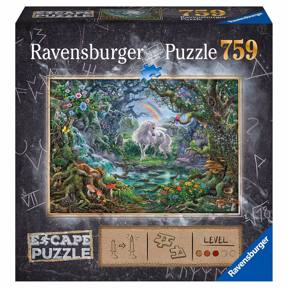 پازل معمایی 759 قطعه Ravensburger طرح یونیکورن