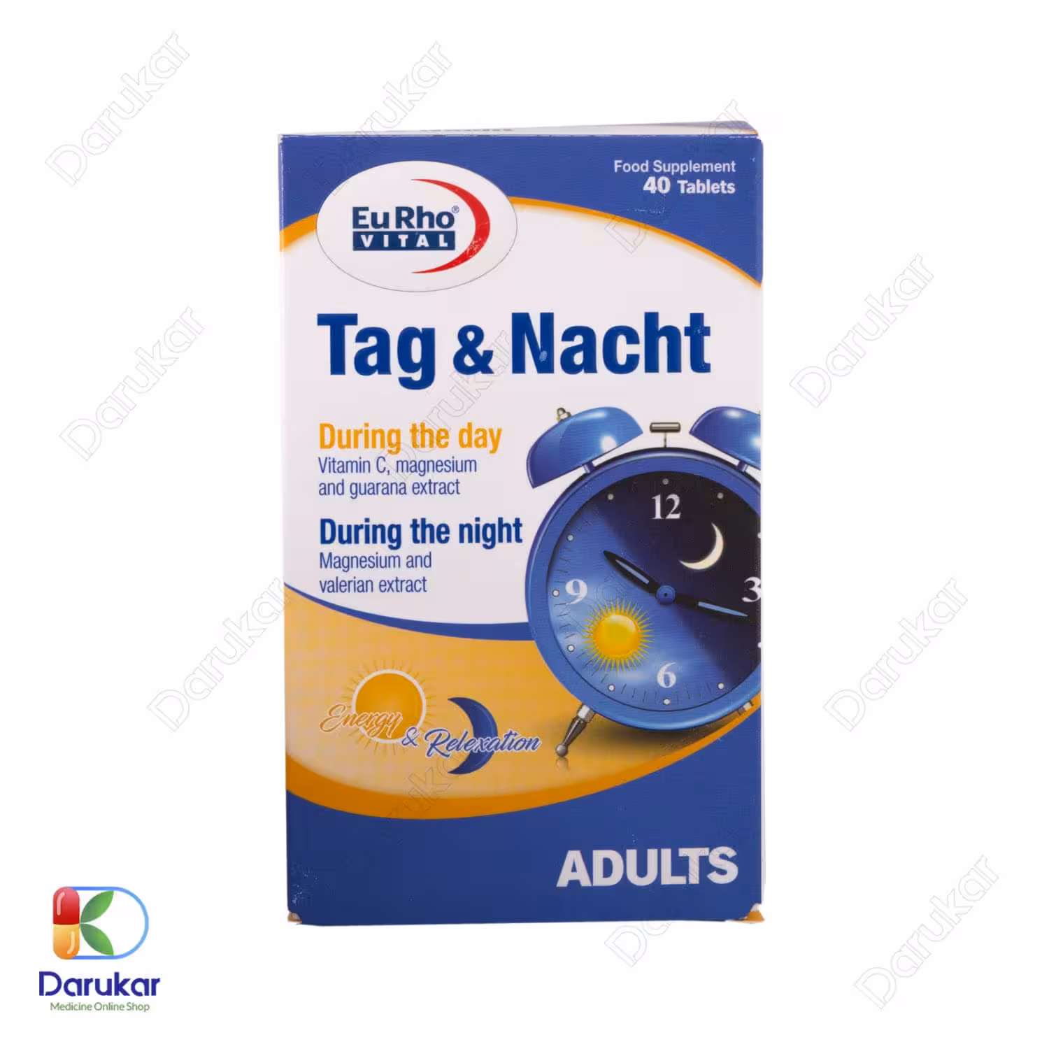 قرص تگ و نخت (شب و روز) یوروویتال