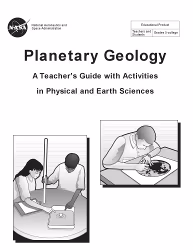 خرید و دانلود نسخه کامل کتاب Planetary geology : a teacher&#039;s guide with activities in physical and earth sciences