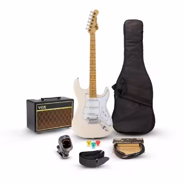 گیتار G&amp;L Pack No.1 Tribute Legacy MP Olympic White