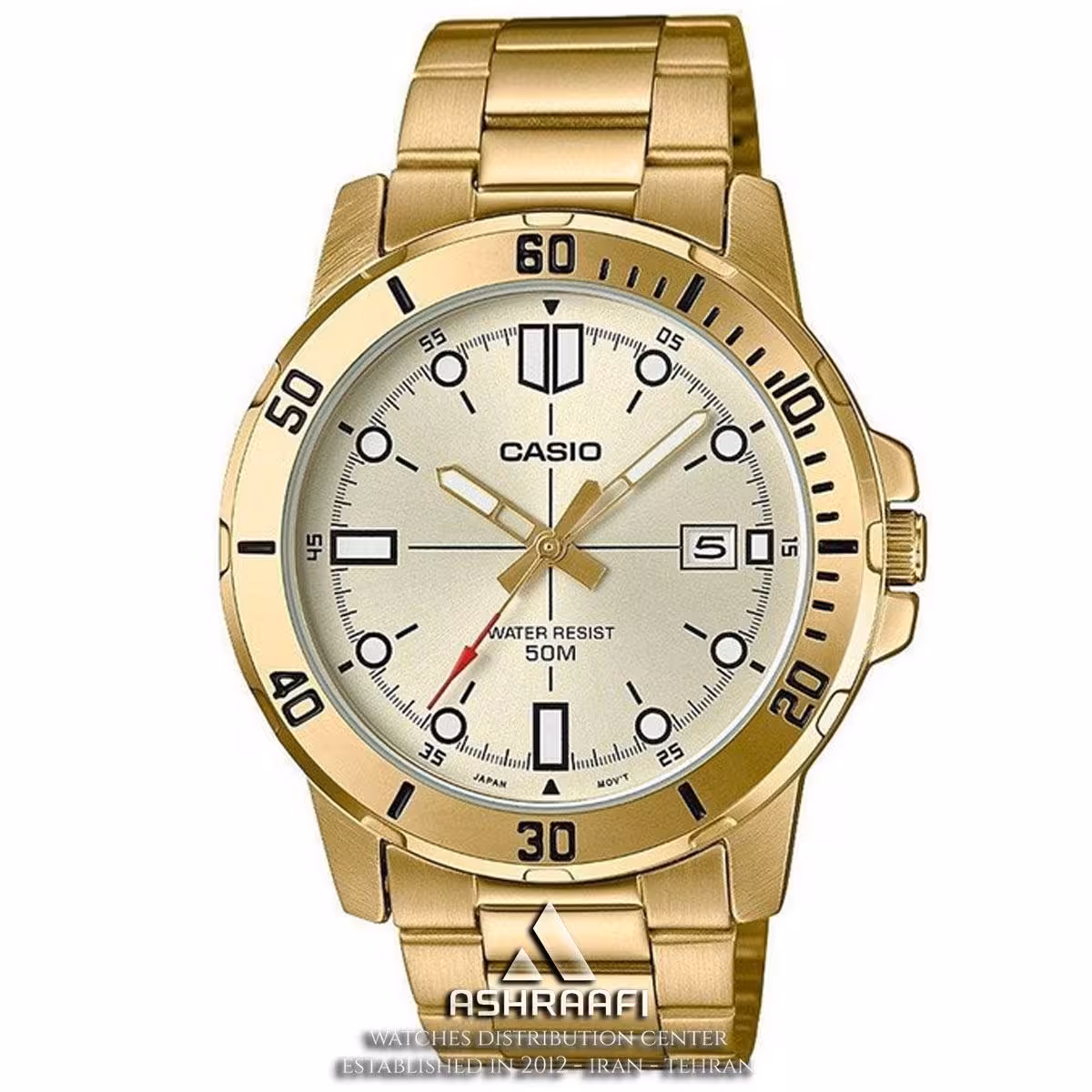ساعت کاسیو مردانه Casio MTP-VD01G-9EV