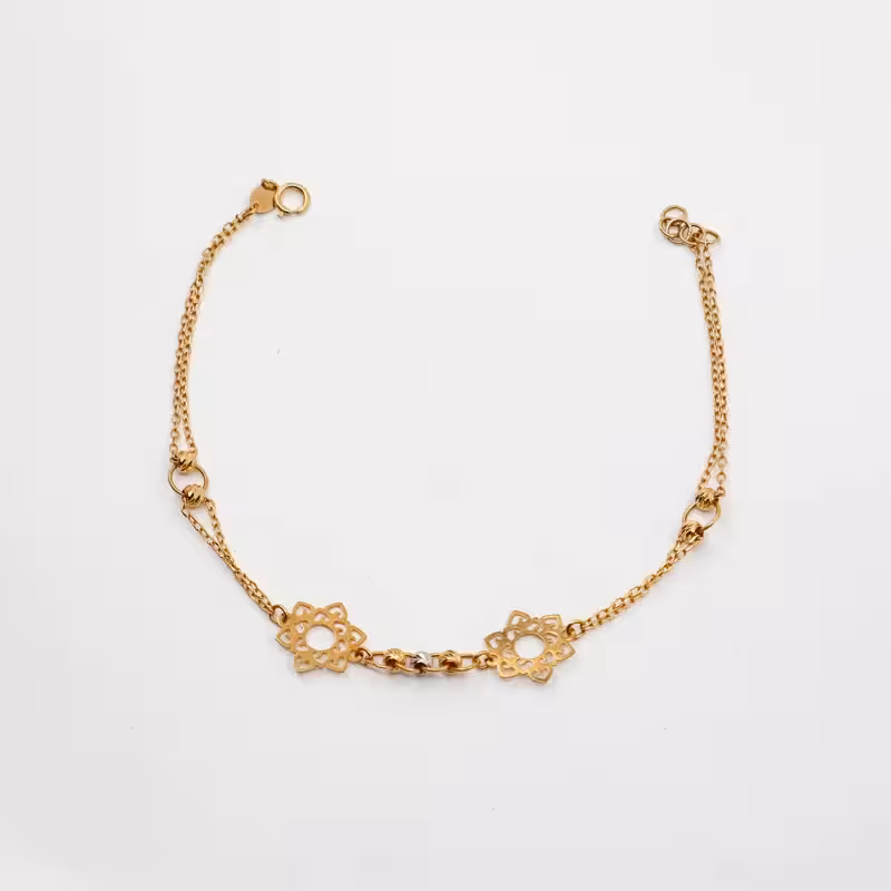 دستبند زنجیری طلا