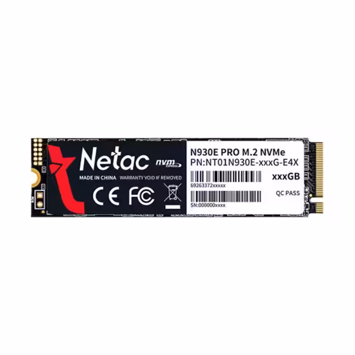 اس اس دی اینترنال NETAC مدل N930E PRO ظرفیت 512 گیگابایت