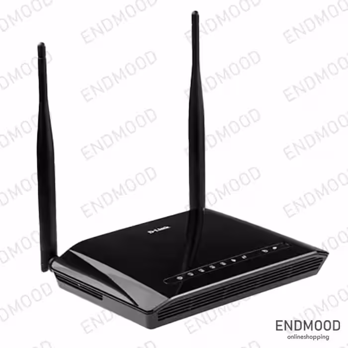 مودم وایرلس 4 پورت دو آنتن دی لینک DSL-2740U