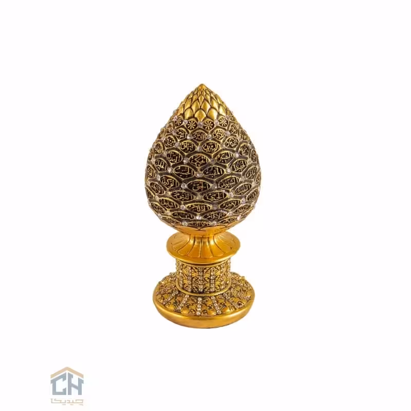 دکوری اسماء متبرکه گلدکیش طرح کاج مدل 5704