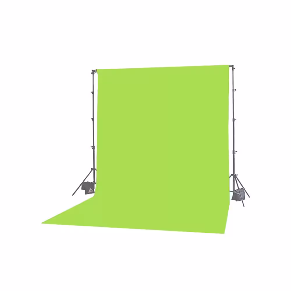 فون بک گراند سبز کروماکی پارچه ای Background green 3×4