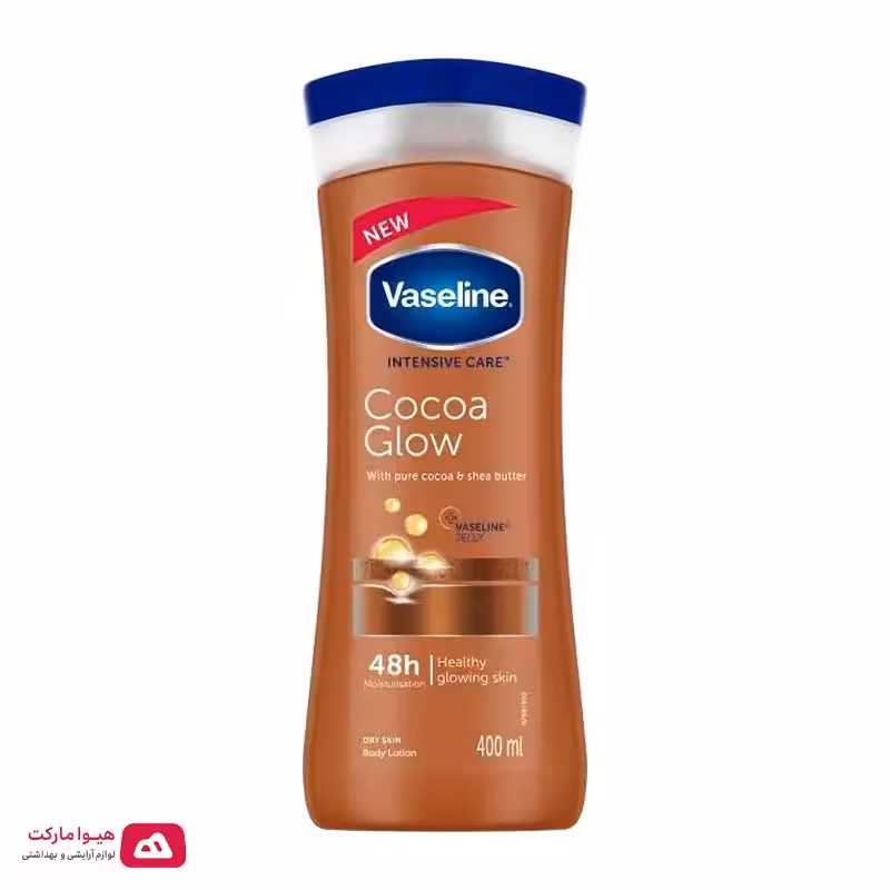 لوسیون بدن کره کاکائو مدل Cocoa Glow وازلین