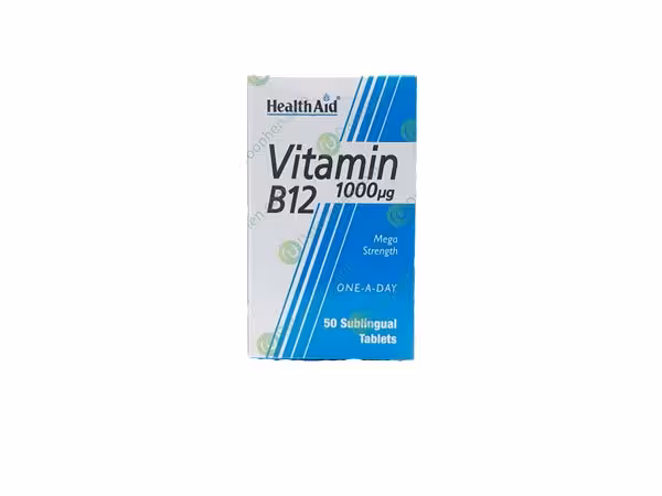 قرص ویتامین B12 ب12 1000 میکروگرم هلث اید – HealthAid Vitamin B12 1000µg Tab