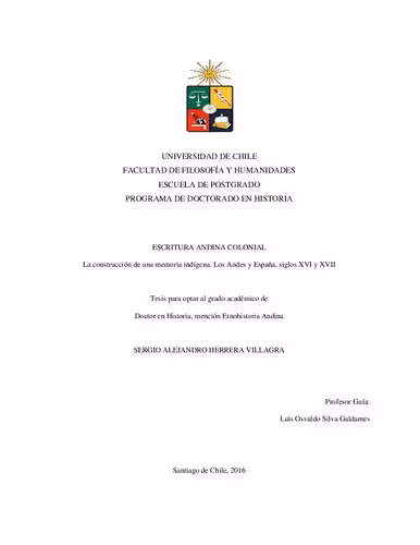 خرید و دانلود نسخه کامل کتاب Escritura andina colonial. La construcción de una memoria indígena. Los Andes y España, siglos XVI y XVII