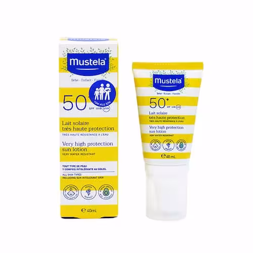 لوسیون ضدآفتاب 40 میل موستلا mustela