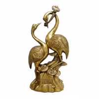 مجسمه جفت لک لک برنزی