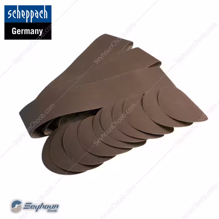 پک 12 عددی کاغذ سنباده گرد و نواری شپخ مدل 7903302601 مناسب برای مدل های BTS800 / BTS900