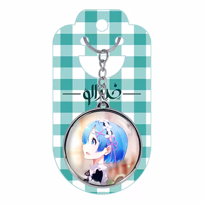 جاکلیدی خندالو طرح مایوری و رم انیمه دختر مدل دوطرفه کد 1215312157