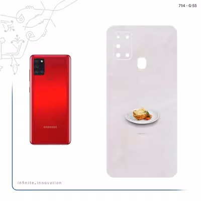 برچسب پوششی ماهوت مدل Lasagne مناسب برای گوشی موبایل سامسونگ Galaxy A21s