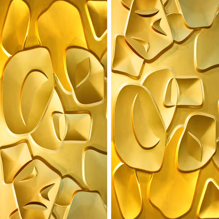 پرده مدل پانچی طرح سه بعدی سایز 280x145 سانتی متر