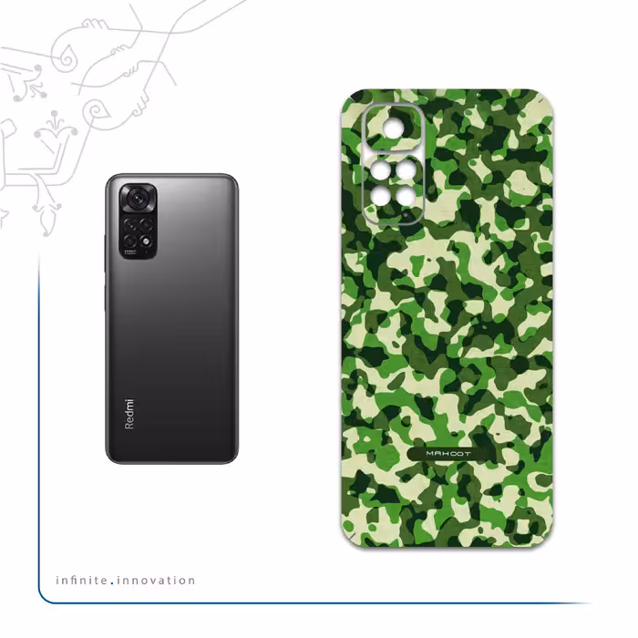 برچسب پوششی ماهوت مدل Army-Green-2 مناسب برای گوشی موبایل شیائومی Redmi Note 11S