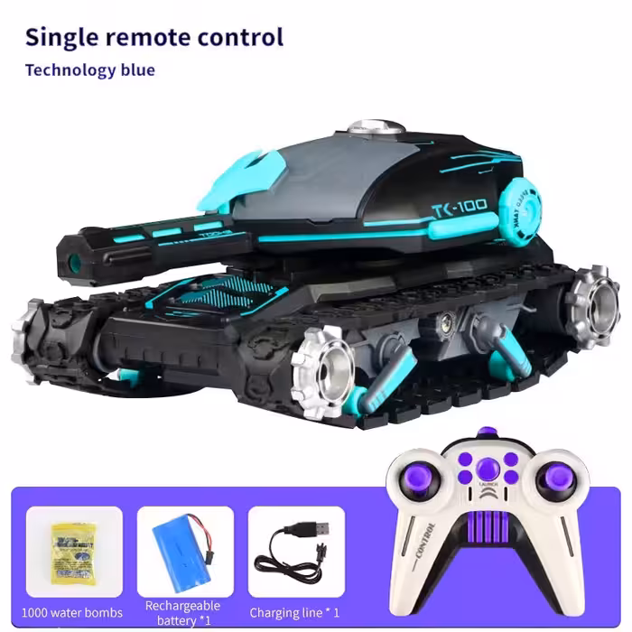 تانک بازی کنترلی مدل تیرپرتابی ژله ای کد HD5000