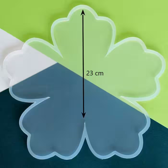 قالب رزین مدل گل پنج پر کد 30