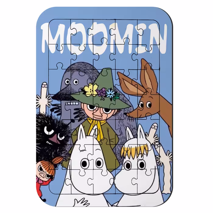 	 پازل 35 تکه طرح انیمیشن مومین ها کد NI2374