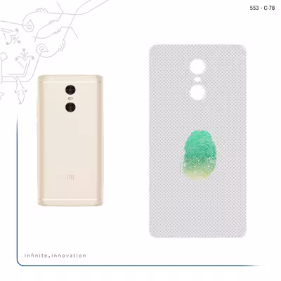 برچسب پوششی ماهوت مدل Minimal Fingerprint مناسب برای گوشی موبایل شیائومی Redmi Pro