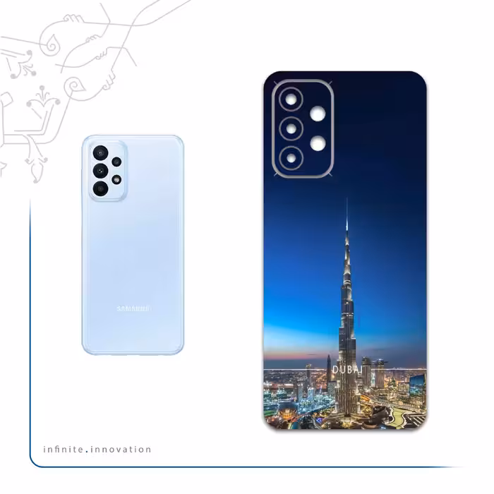 برچسب پوششی ماهوت مدل Dubai-City مناسب برای گوشی موبایل سامسونگ Galaxy A23
