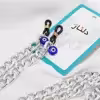 بند عینک دلنار گالری مدل زنجیر و چشم نظر 2