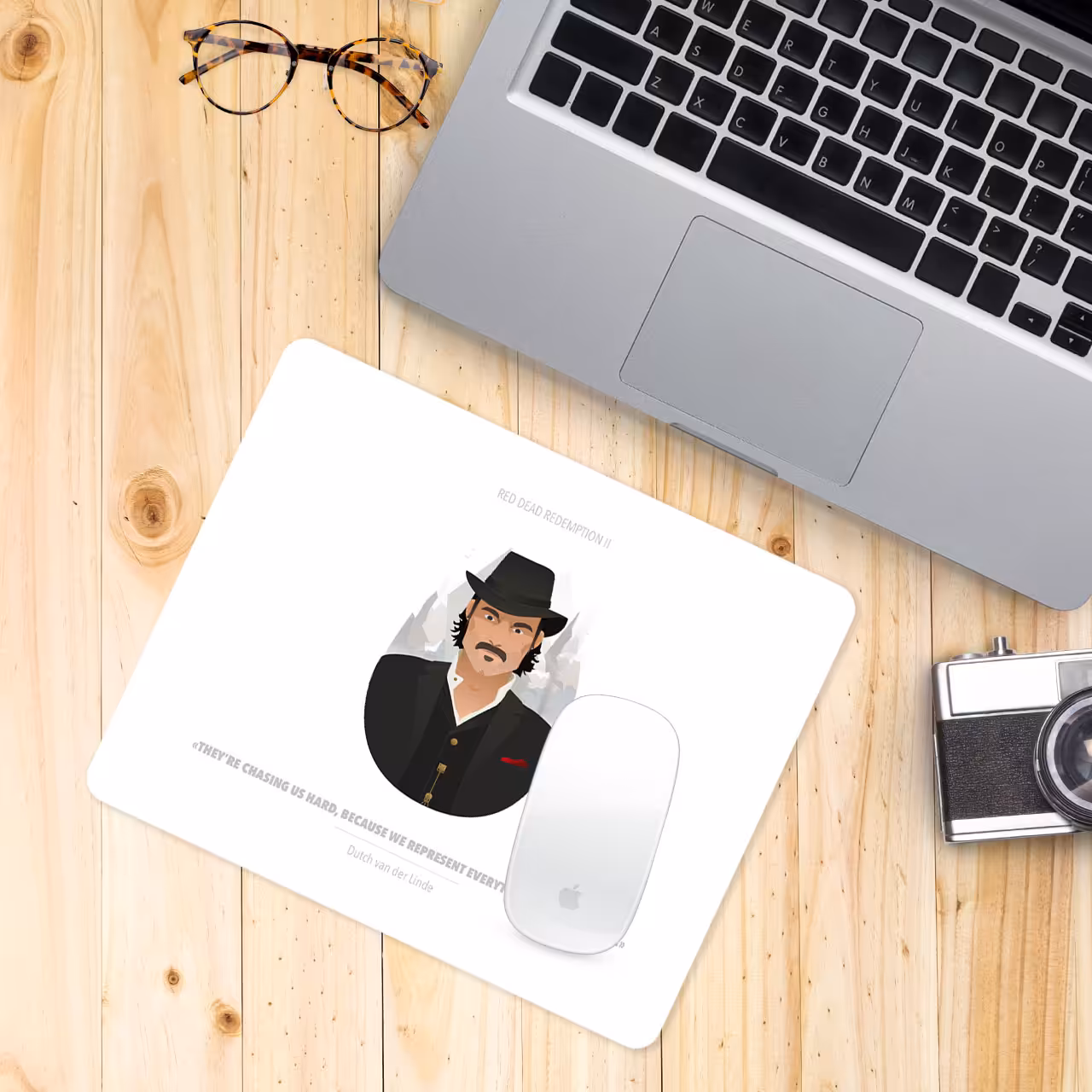 ماوس پد طرح Red Dead Redemption مدل X404