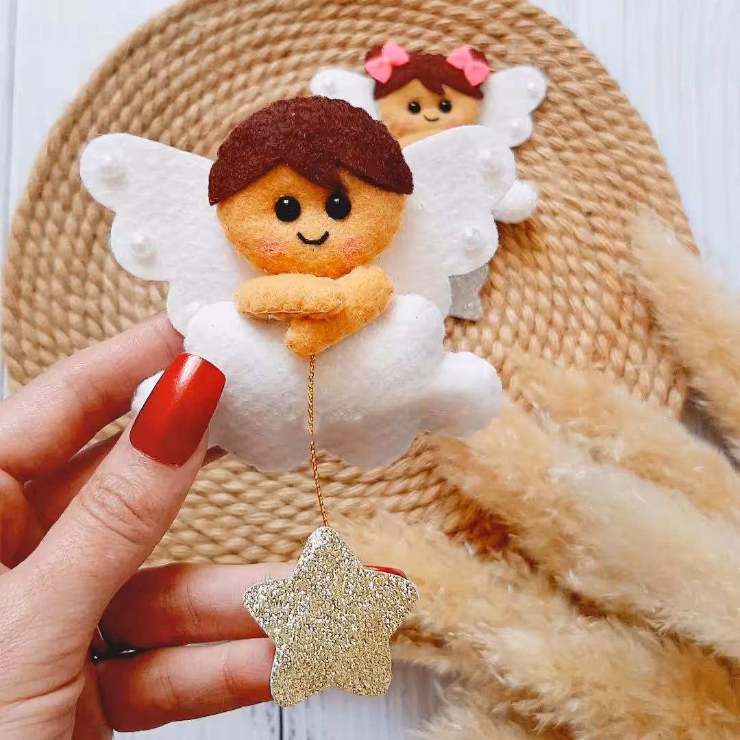 گیفت نوزاد مدل فرشته مجموعه 5 عددی