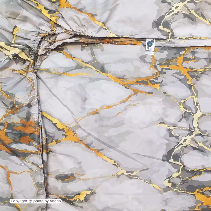 ملحفه آدنو مدل volcano کد CH84 دونفره سایز 140x200 سانتی متر
