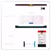 برچسب پوششی ماهوت مدل Blanco-Pink-Marble مناسب برای تبلت اپل iPad Pro 12.9 (GEN 3) 2018 A1876