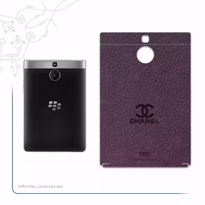 برچسب پوششی ماهوت مدل PL-CHNL مناسب برای گوشی موبایل بلک بری Passport Silver Edition