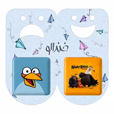 پیکسل خندالو مدل پرندگان خشمگین کد 1385513861 مجموعه 2 عددی