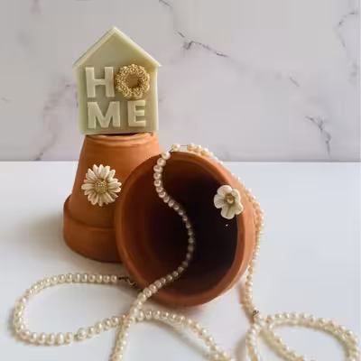 قالب شمع مدل خانه