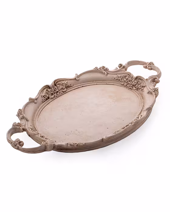 سینی پلی استر بیضی (در 2 رنگ)