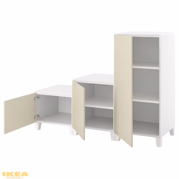 کمد لباس با 3 در مدل PLATSA | برند ایکیا | ارسال 15 الی 20 روز کاری