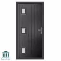 درب کلاسیک ورودی شیشه خور کد 1568