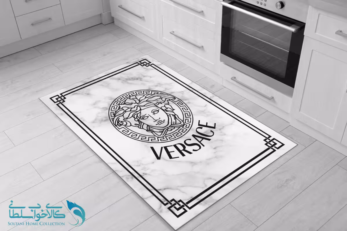 فرشینه آشپزخانه طرح Versace کد FR1545