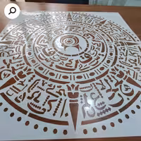 شابلون طرح پتینه سایز 60 در 60 طلق آلمانی 