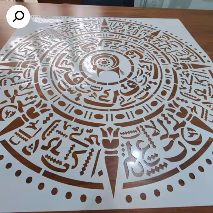 شابلون طرح پتینه سایز 60 در 60 طلق آلمانی 