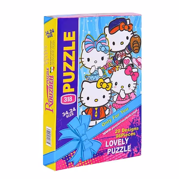 پازل کیتی 96 تکه