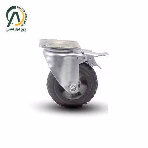 چرخ دایکاست گردان ترمزدار قطر 160 میلی متر