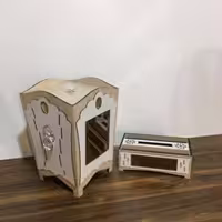 سطل و دستمال آینه (دوبل)