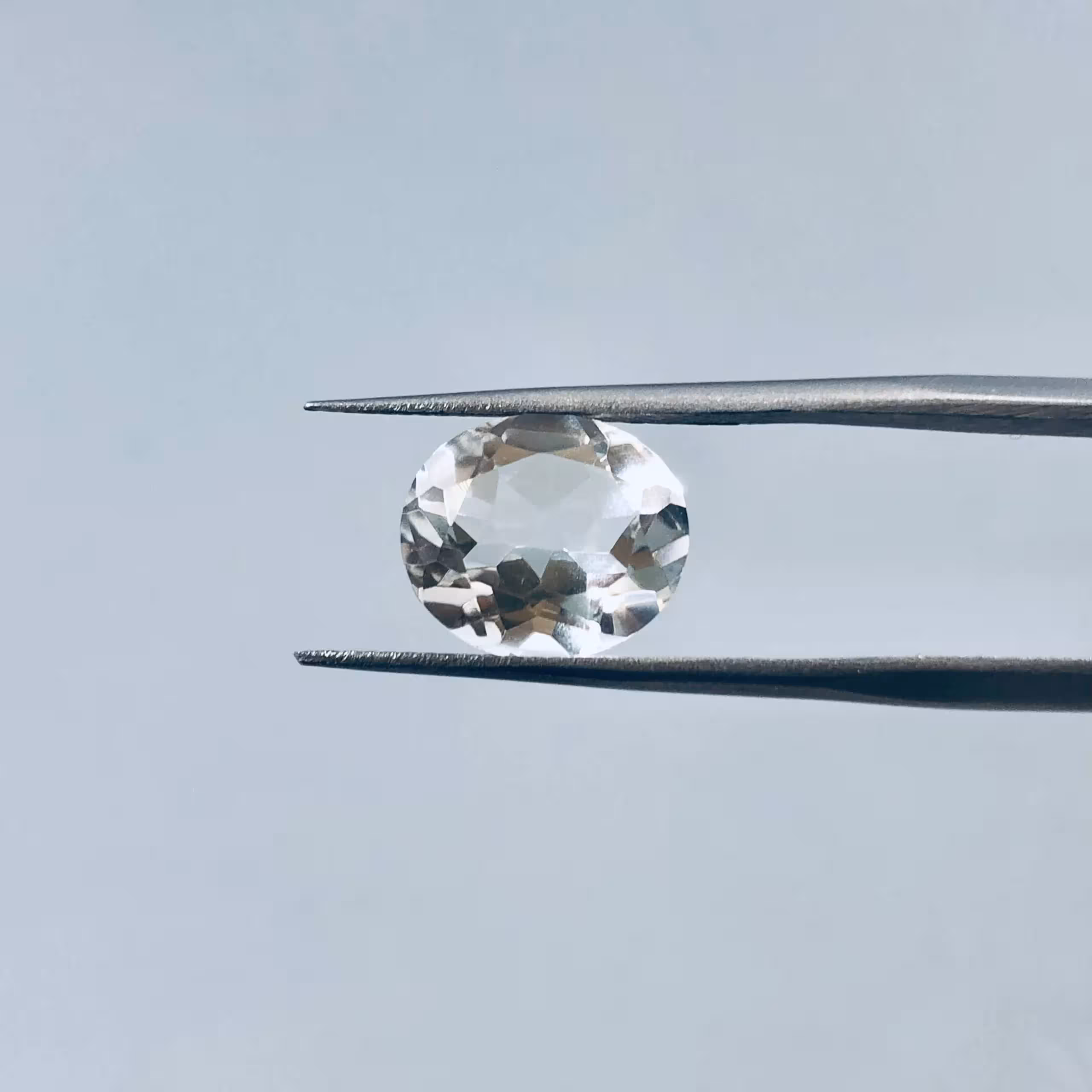 نگین کوارتز تراش بیضی 251125