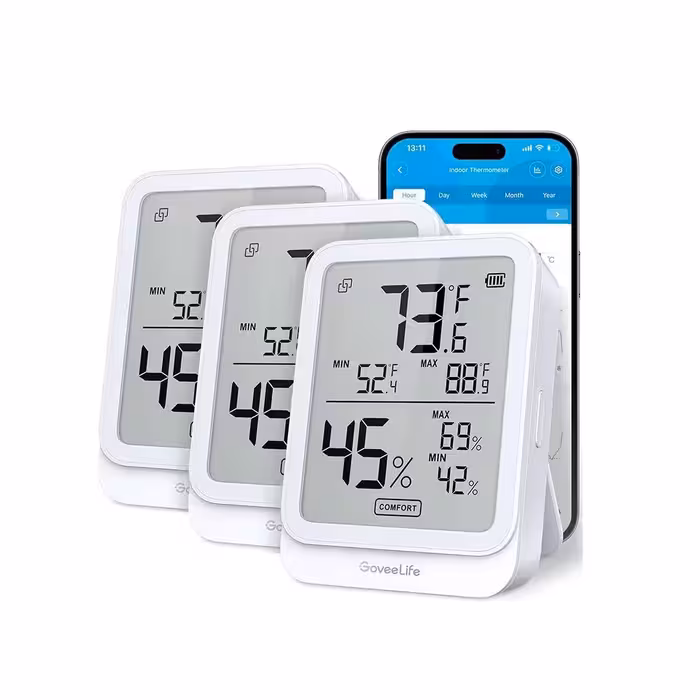 پک 3 عددی و رطوبت سنج هوشمند برند GoveeLife