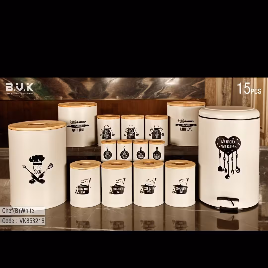 سرویس اشپزخانه درب چوبی bvkمدل chef بی وی کی 